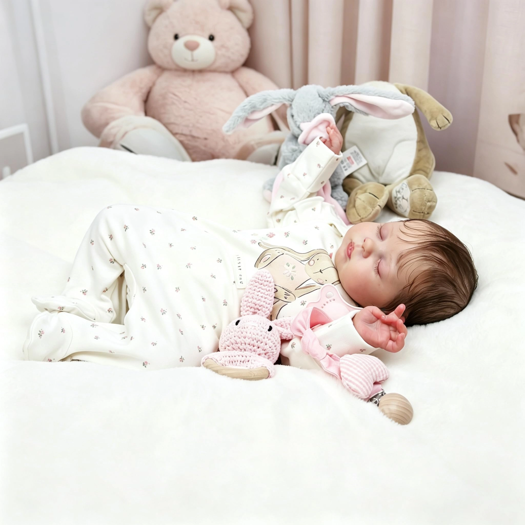 Reborn Baby Doll - 19 inch Vinyl Ages 3+