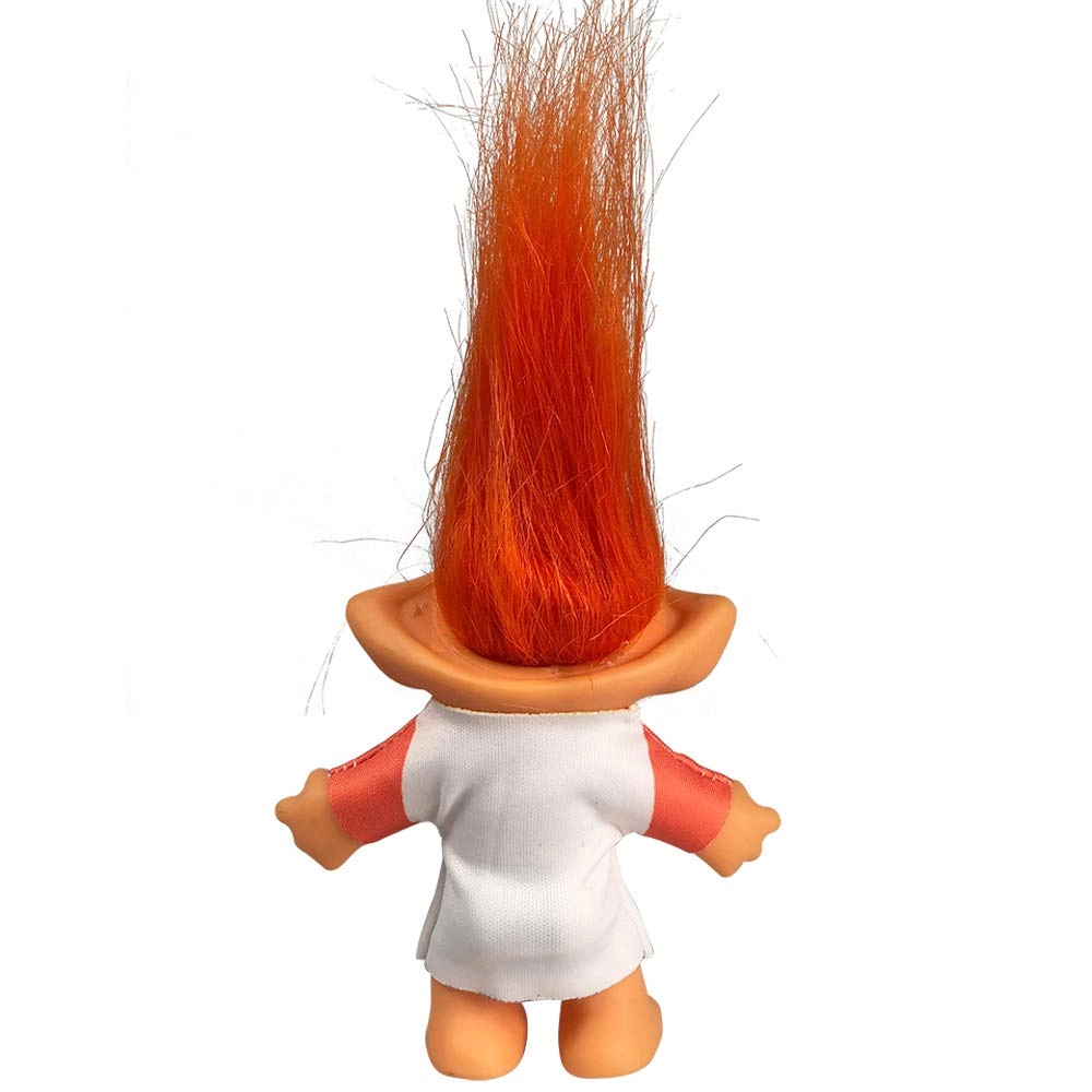 Lucky Troll Doll - 7.5in Wool Black