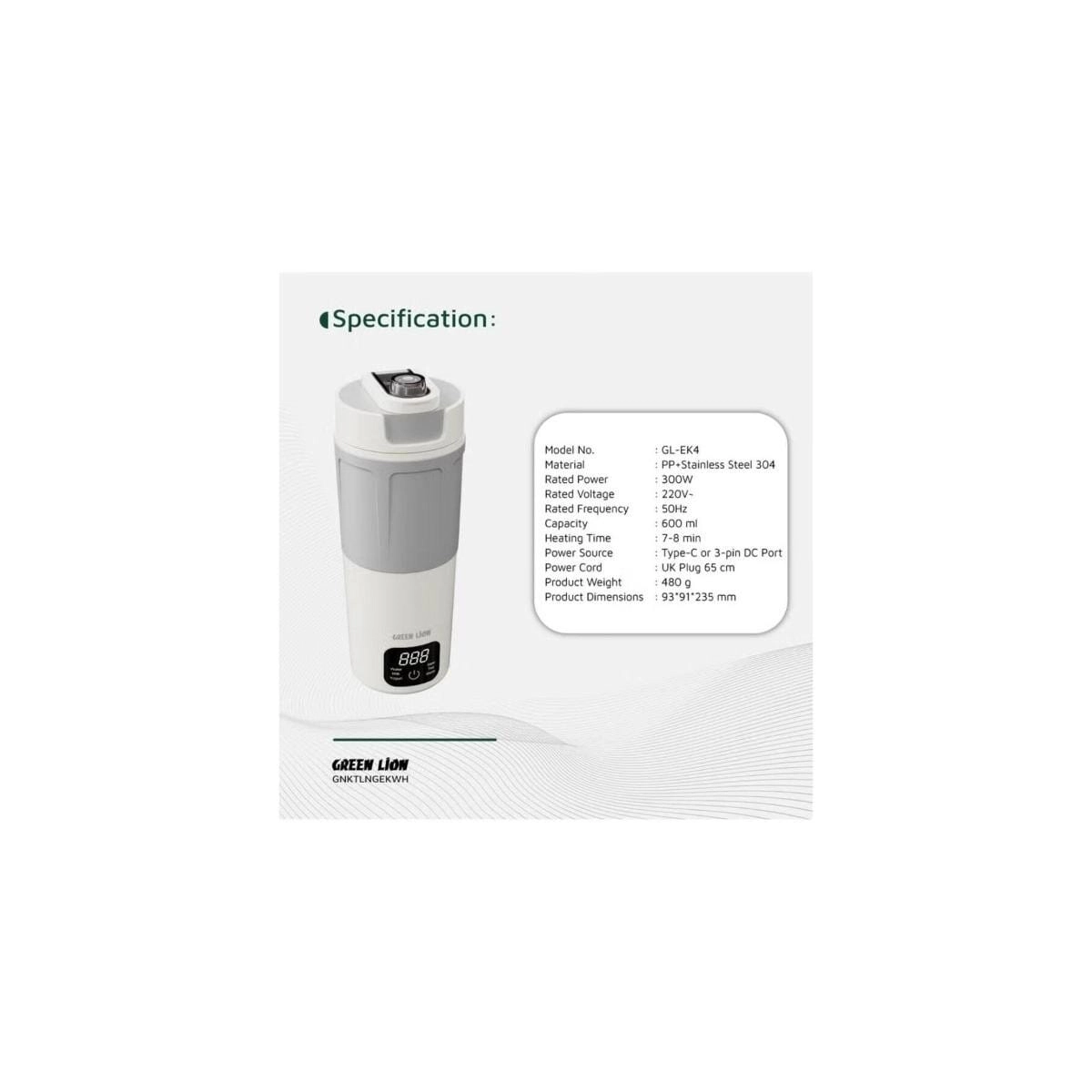 Kettle & Go GNKTLNGEKWH