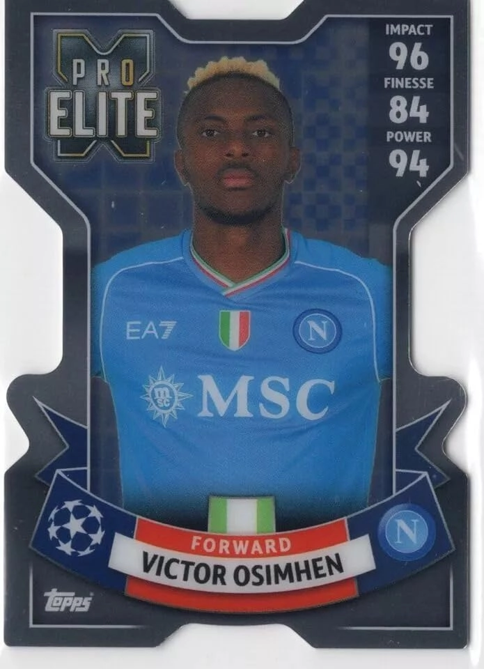 Generic Match Attax Extra Victor Osimhen Pro Elite