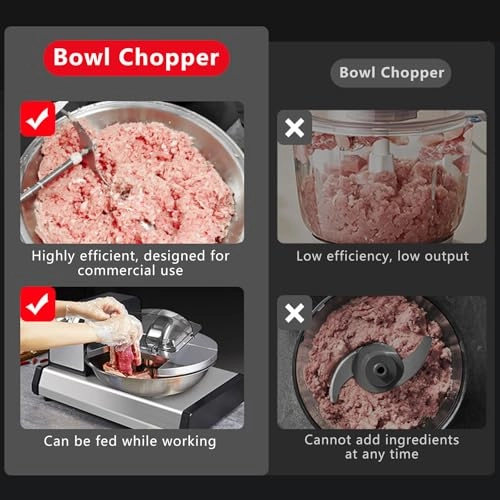 Commercial Filling Vegetable Chopper - 5.5L 250W