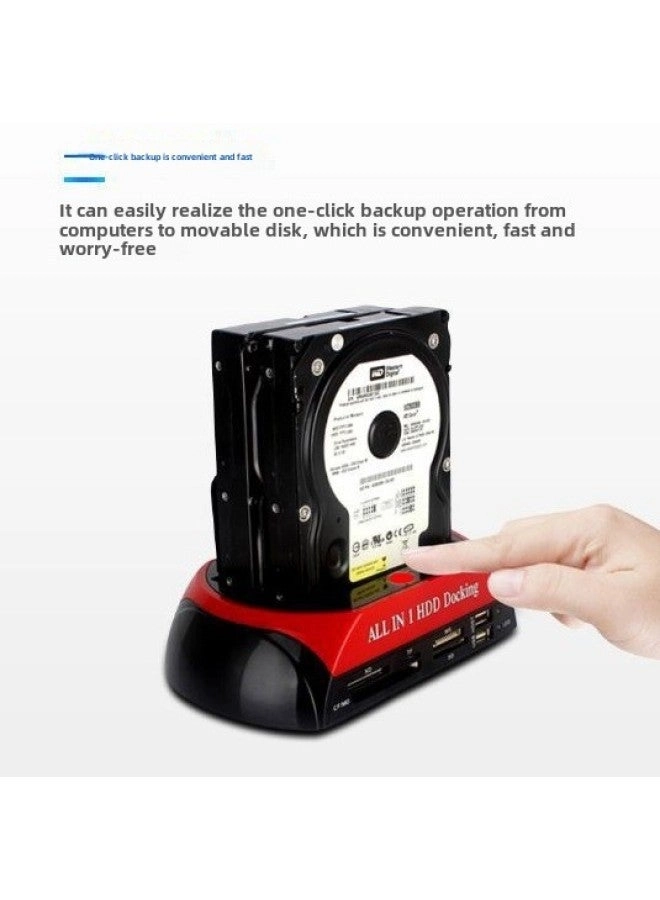 Dual-disk USB 3.0 Hard Disk Base