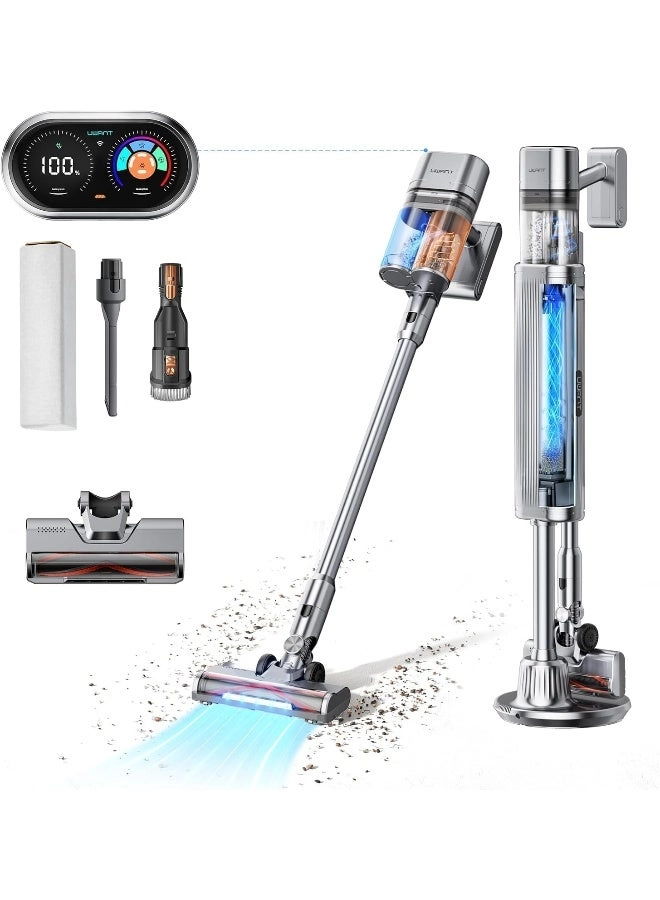 (Renewed) Cordless Vacuum Cleaner with Auto Dust Collection Station
