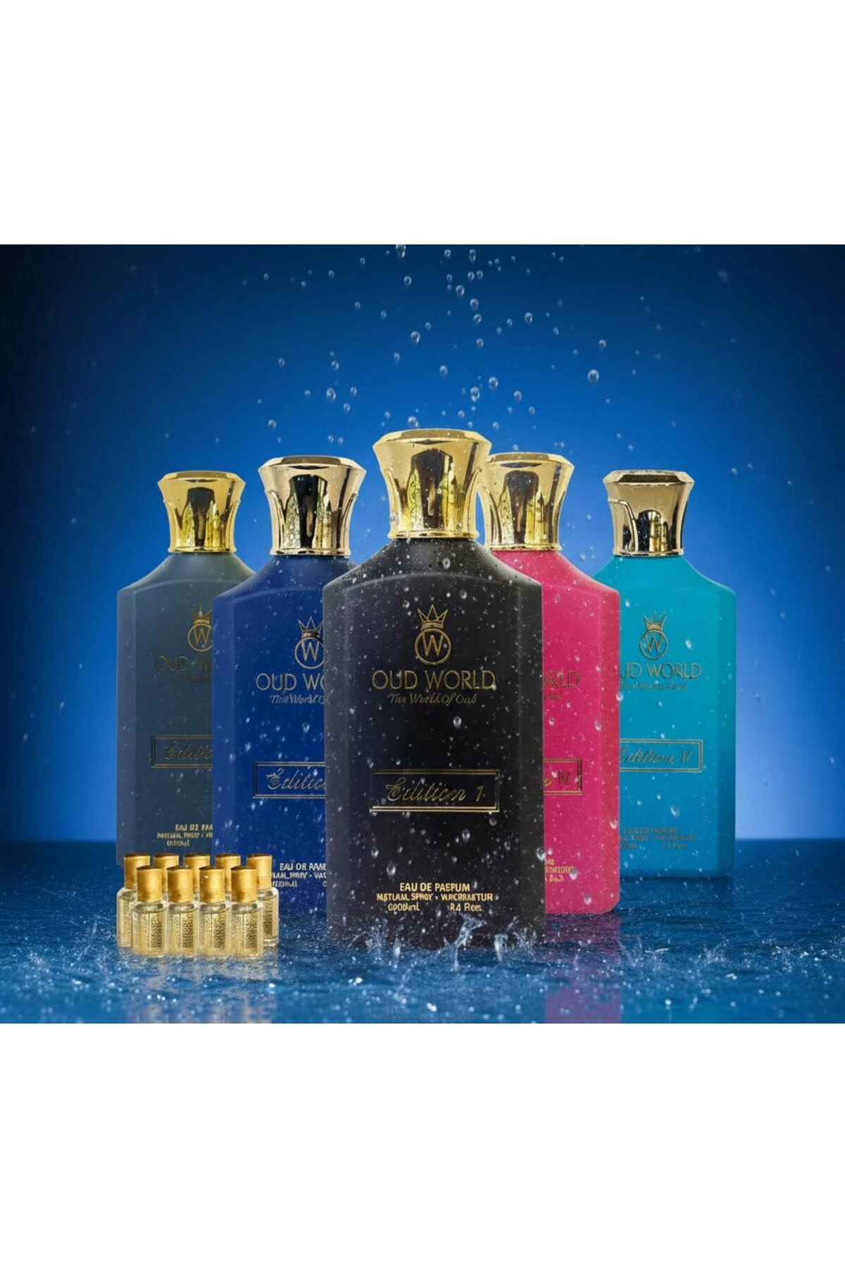 CREED AVENTUS - Eau de Parfum 100ml + VERSACE BRIGHT CRYSTAL + SAVUAGE DIOR + SILVER SCENT + OUD&ROSE