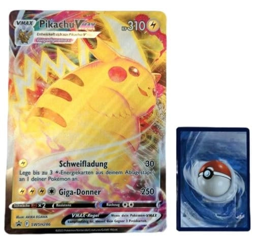 BB-Toy-Trades PKM Gigadynamax Pika SWSH286 - German