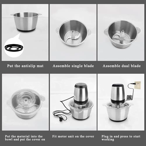 Electric Meat Grinder - 2L Corded Electric