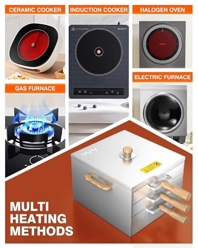 Rice Noodle Roll Steamer - 3 Cups