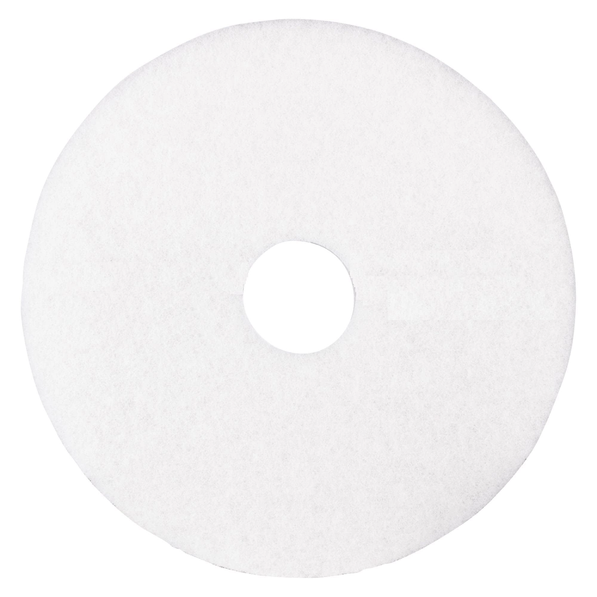 White Super Polish Pad 4100 - 17" 5 Count