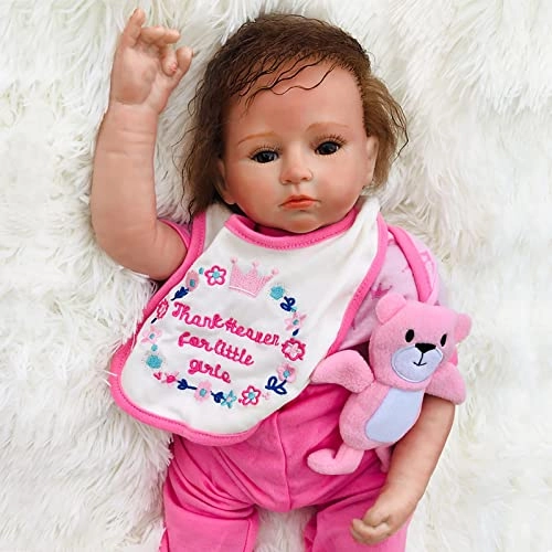 Reborn Baby Doll - 18 Inch 45cm Soft Vinyl Girl