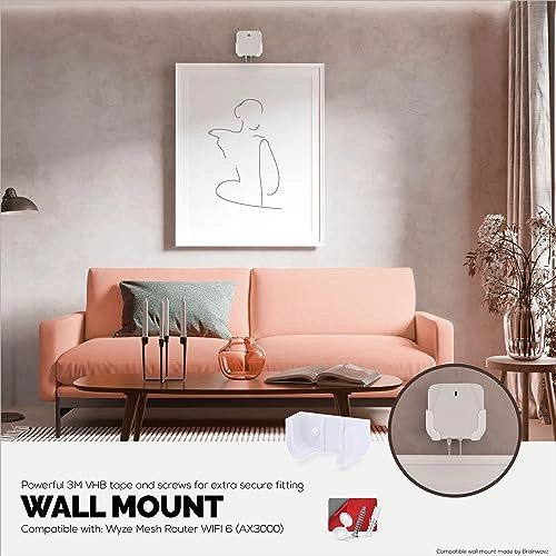 Screwless Wall Mount - AX3000 Wi-Fi 6