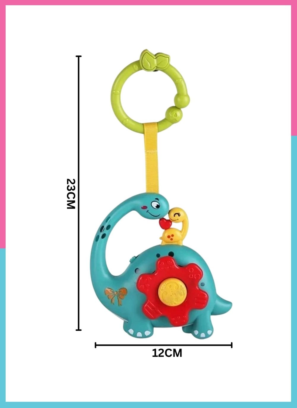Baby Stroller Plush Hanging Mobile Rattle Toy - Suitable for 3 months and above