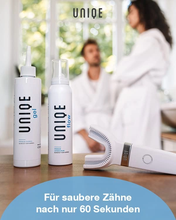 One - lamellar toothbrush + mouthpiece - S M L + tooth gel + tooth foam