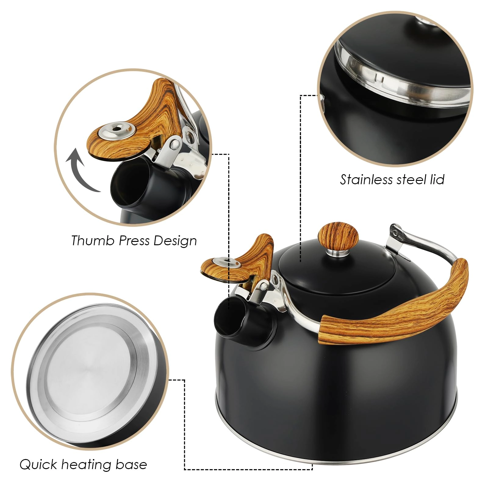 Whistling Kettle - 2.5 litres