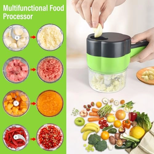 Vegetable Chopper - 280ml 3 blades