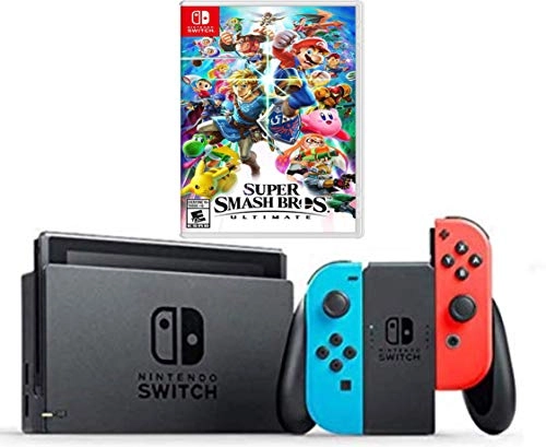 Nintendo Switch - 32GB - Neon Red and Blue
