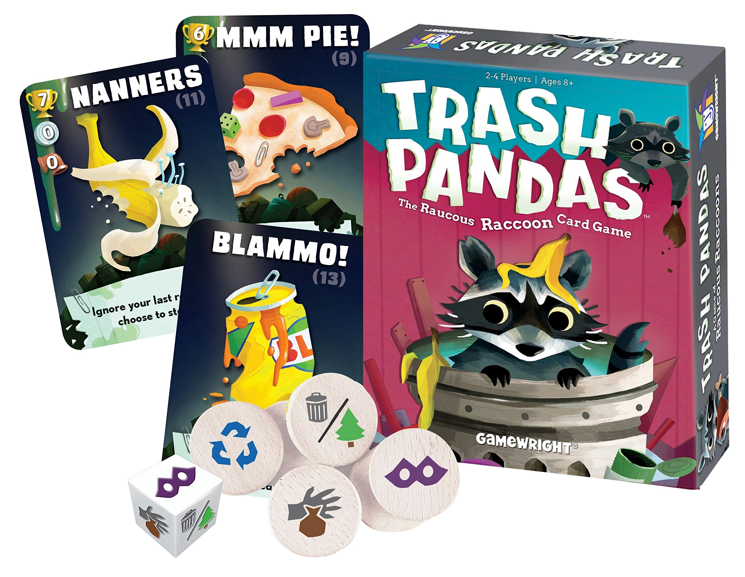 Gamewright Trash Pandas: The Raucous Raccoon Card Game