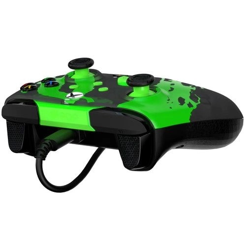 Xbox Series X/S, Xbox One & Windows 10/11 PC REMATCH GLOW Advanced Wired Controller Jolt Green