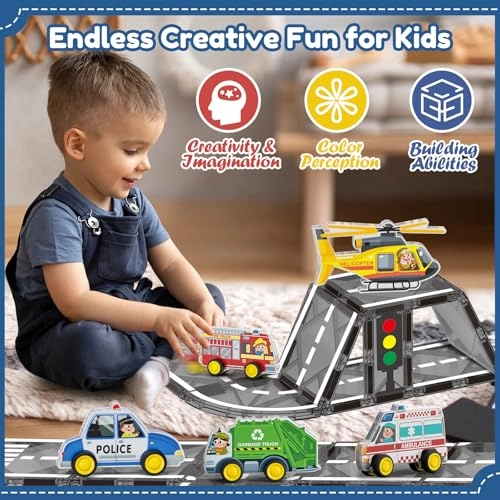 Rolling City Vehicle - 36 months - 12 years 5 pieces