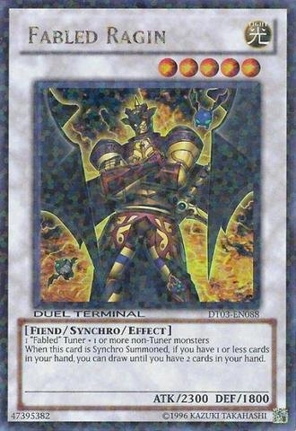 Konami Anime Fabled Ragin DT03-EN088