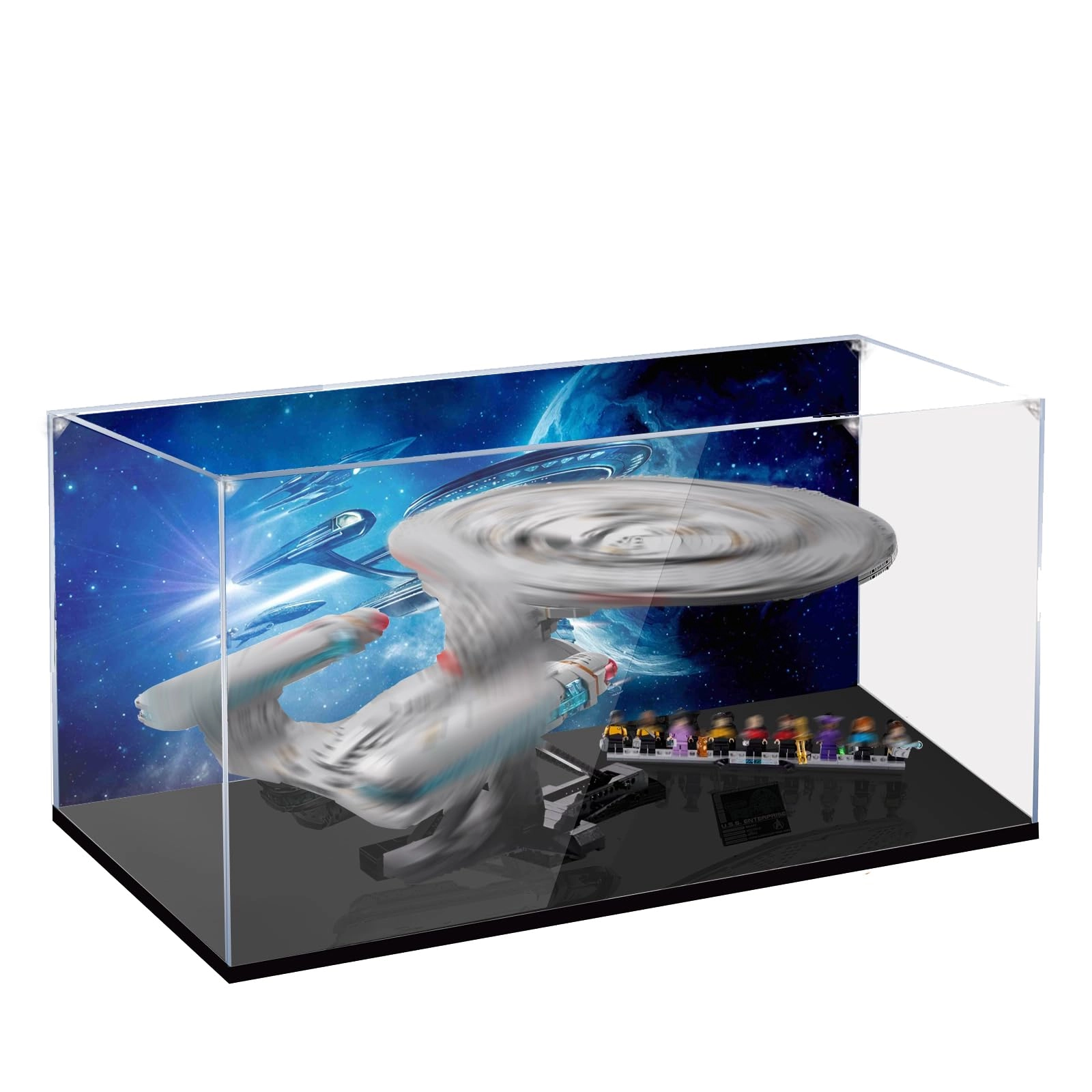 Display Case Compatible with Lego 10356 - 3mm acrylic 65 x 55 x 30 cm