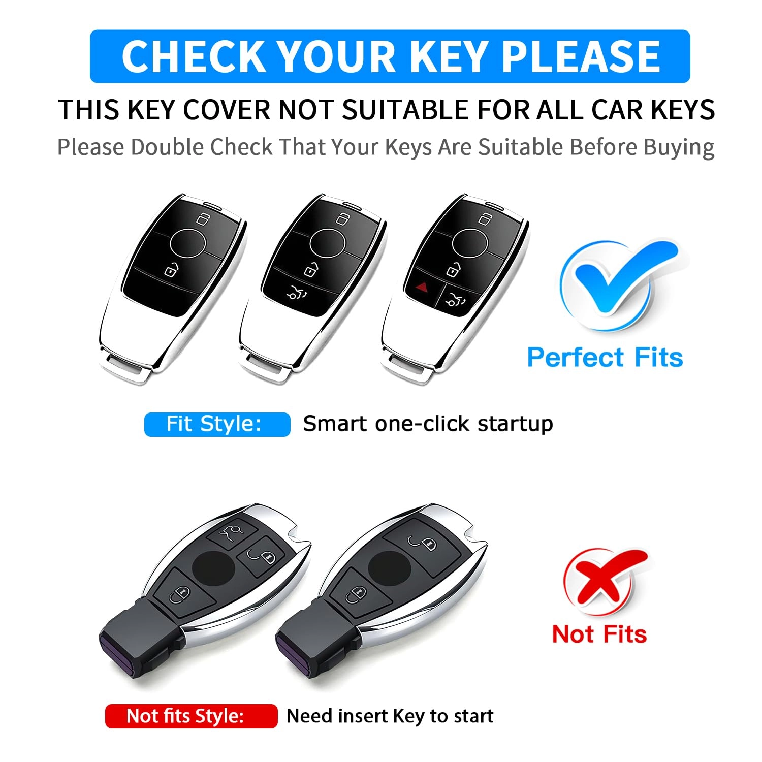 Key Fob Cover - E-Class S-Class A-Class C-Class G-Class