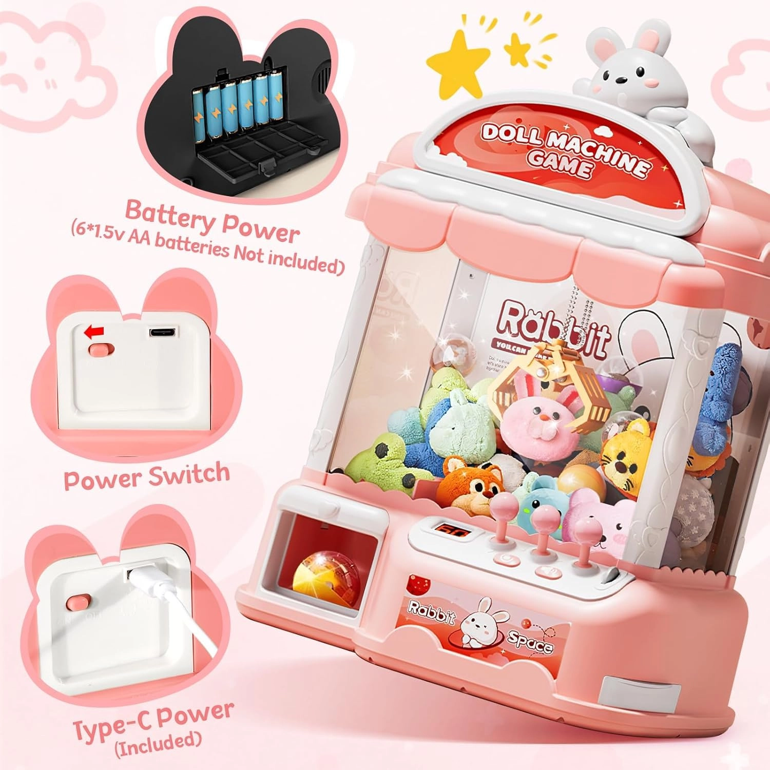 miaoke Claw Machine-02 Cat - 3 years+