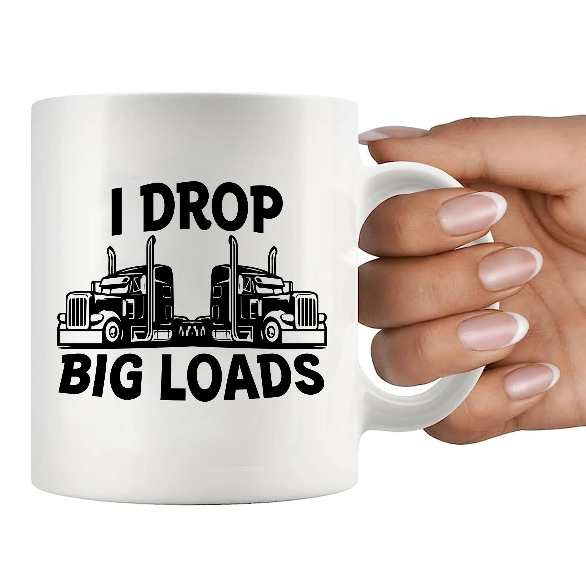 I Drop Big Loads Ceramic Mug - 325 ml