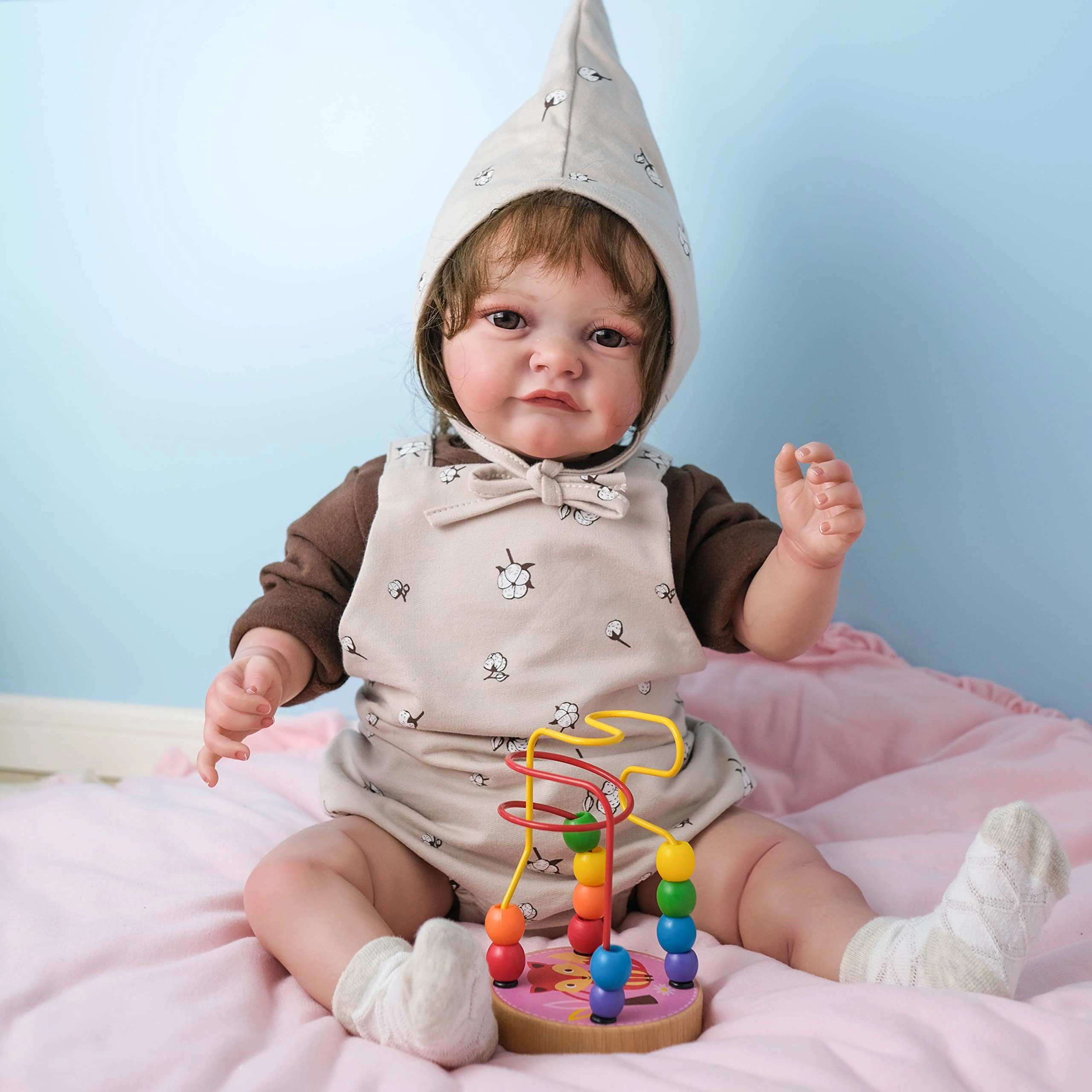 Tobiah Reborn Doll - 60 cm Hand Painting Genesis Paint