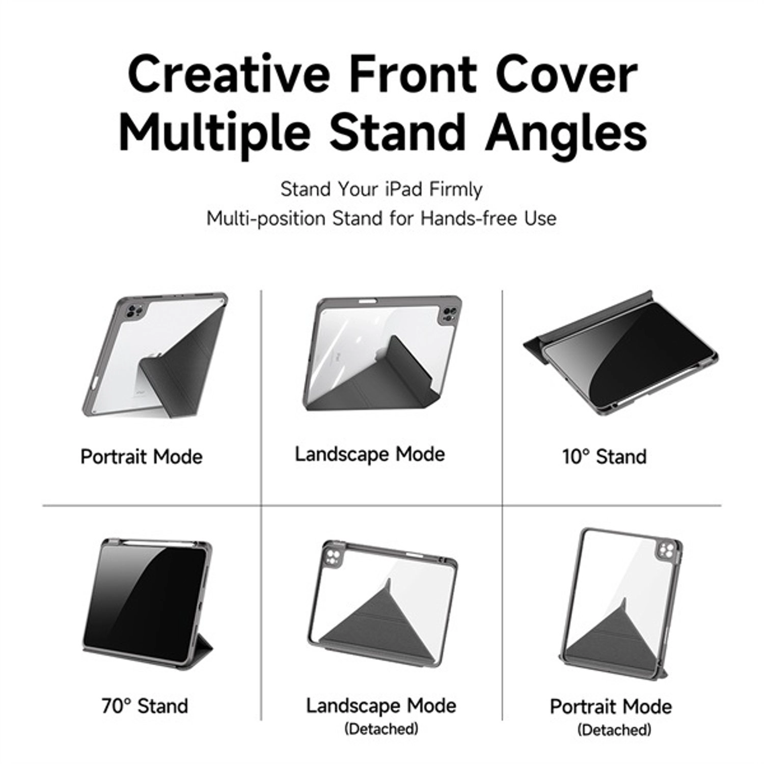 Smart Folio Case with Pencil Holder for iPad Pro 11-inch (2018/2020/2021/2022)