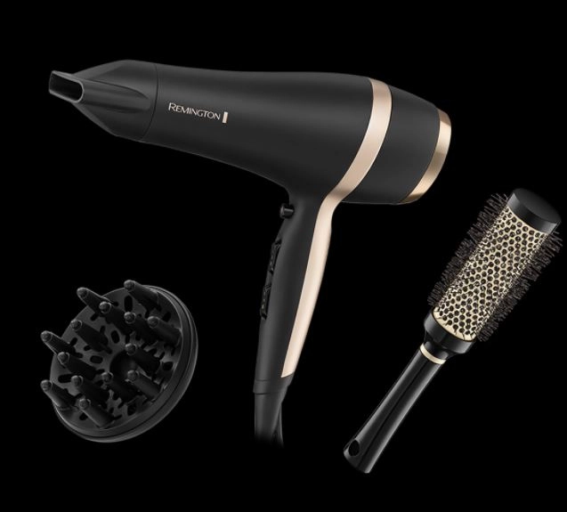 Salon Smooth Hair Dryer - 2100W Black/Gold