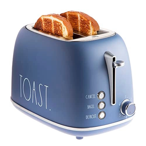 Retro Rounded Bread Toaster - 2 Slice