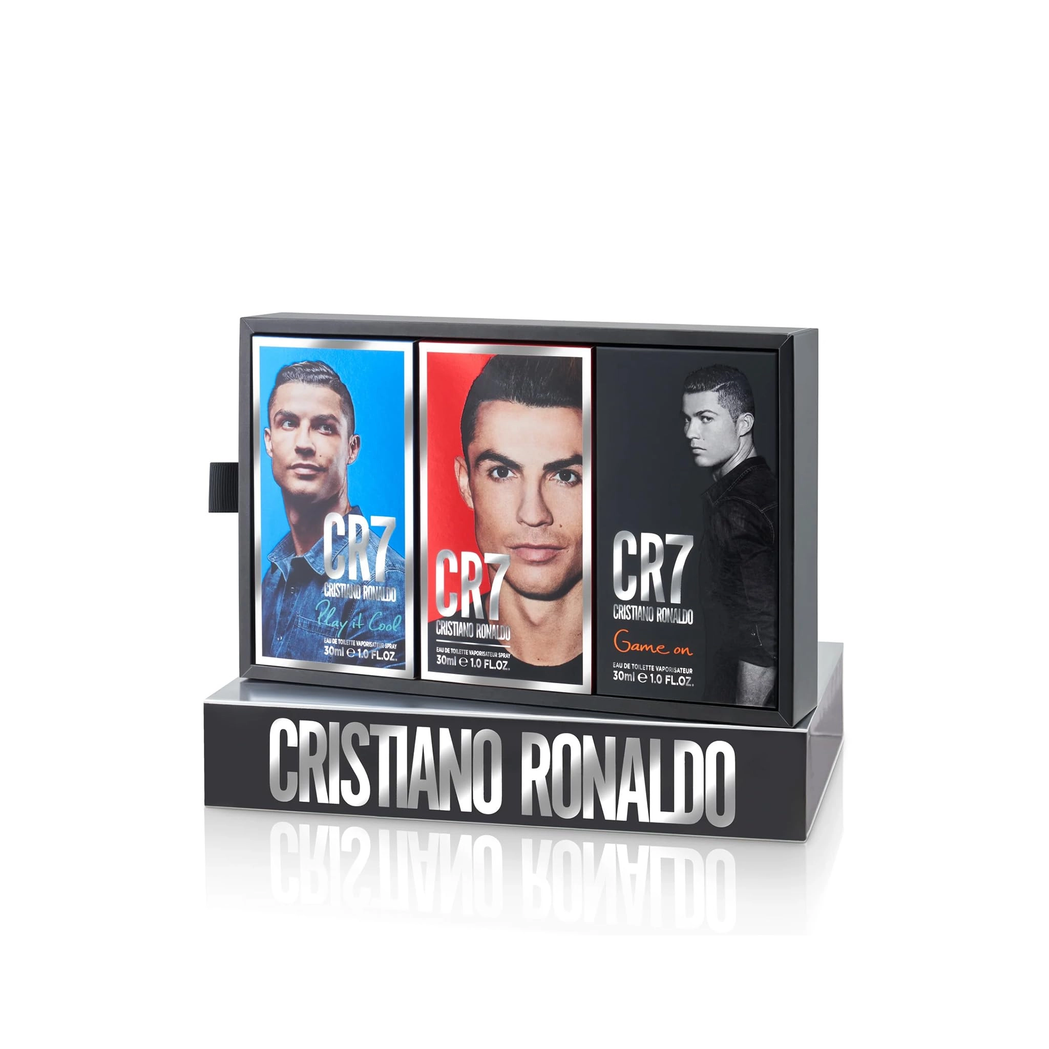 Eden Parfums CR7 + Game On + Play It Cool Eau de Toilette 3 x 30 ml