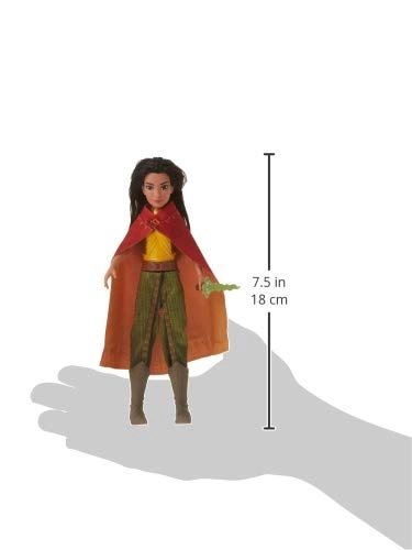 Raya Fashion Doll - 5 points of articulation long, brown hair Ages 3+