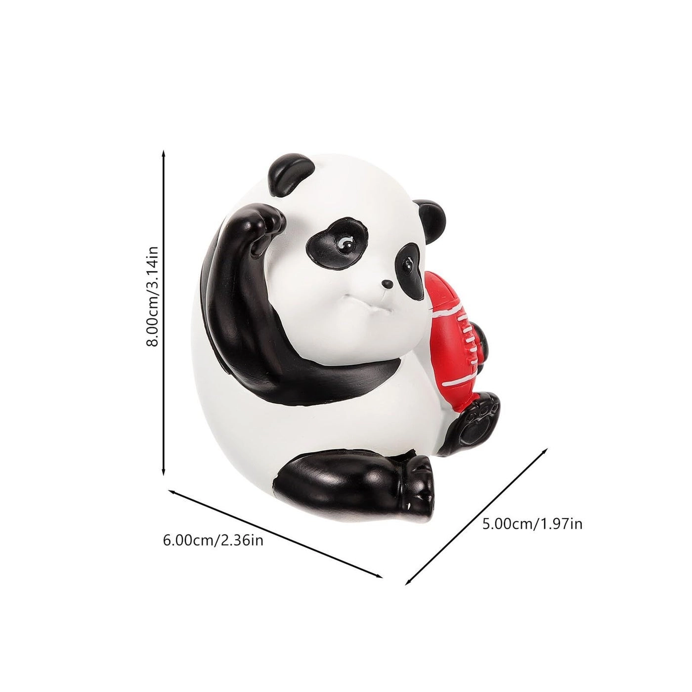 Panda Statue - Synthetic resin