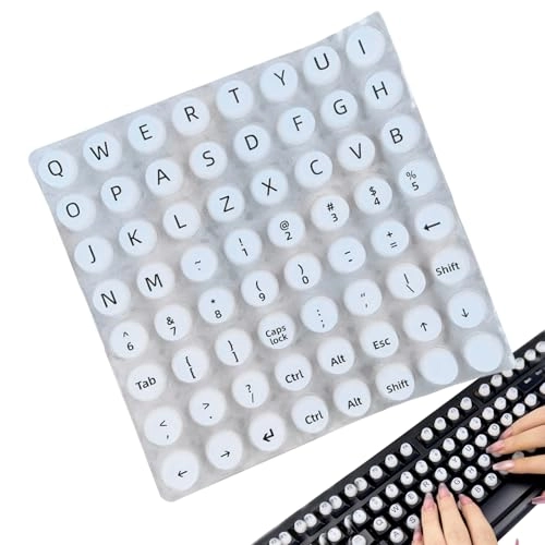 Keyboard Stickers for Long Nails