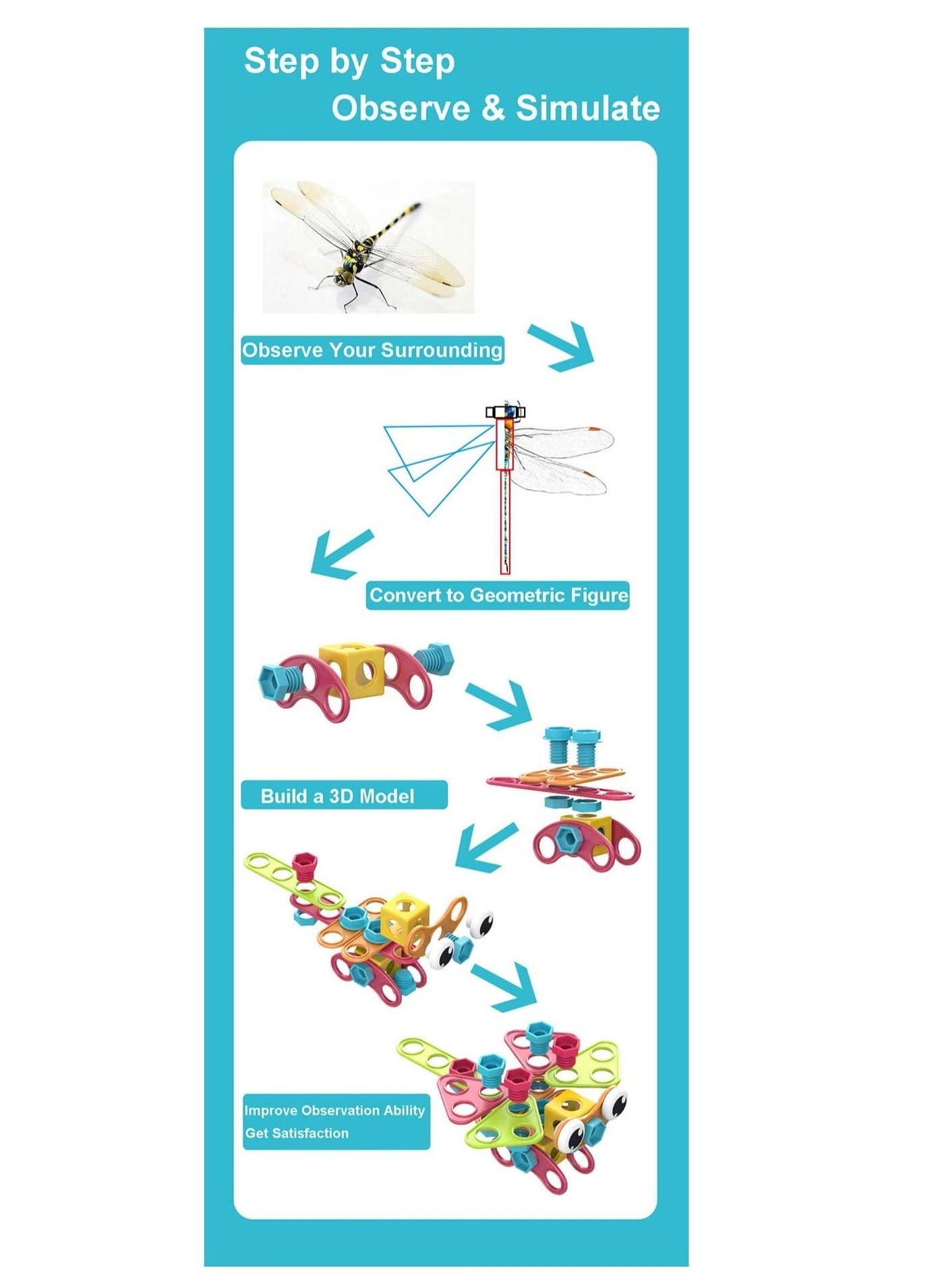 Geometry Building Block - 189 pcs