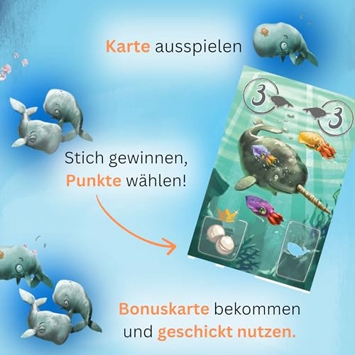 Stichwahl: Sea Creatures - Card Game (German)