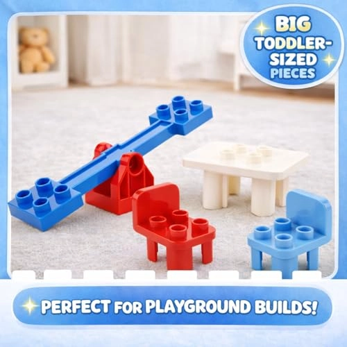 Playground Themed Toy Accessories - 24 pcs