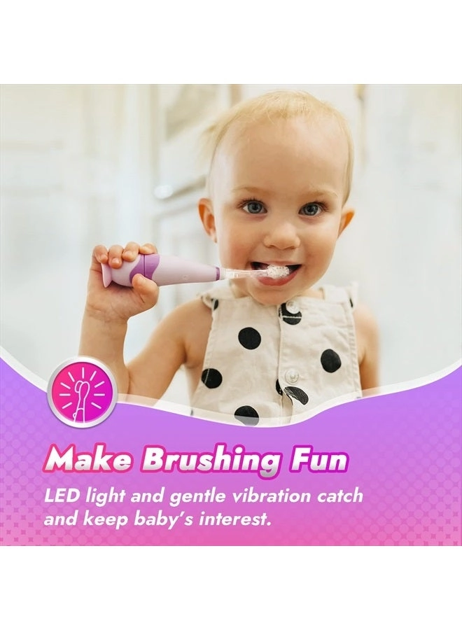 Arya - Toddler Sonic 4 Brush Heads Smart LED Timer