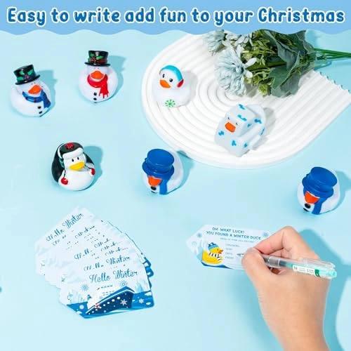 Winter Rubber Ducks - 20 Set 60 Pieces