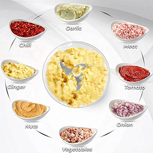 Electric Mini Food Chopper - 250ml Cordless