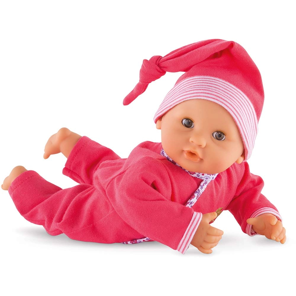 Corolle Bebe Calin Baby Doll - 12-inch Pink Ages 18 months+