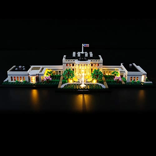 Led Lighting Kit for LEGO The White House 21054
