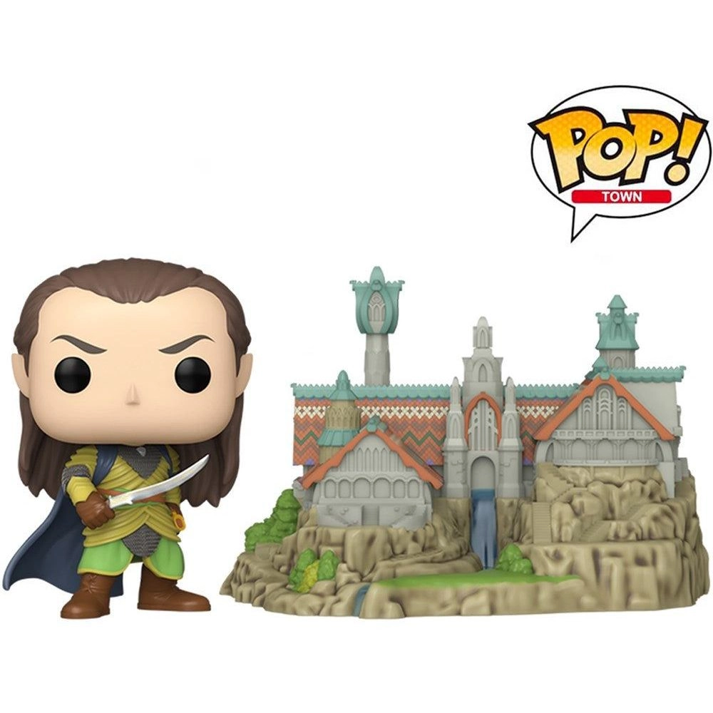 FUNKO TOYS Elrond - Lord Of The Rings - Pop! Town (9.9 cm) (FU83787)