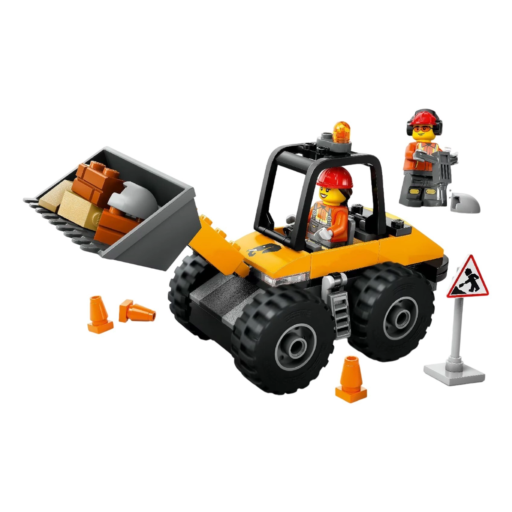 City Yellow Construction Wheel Loader (60450)