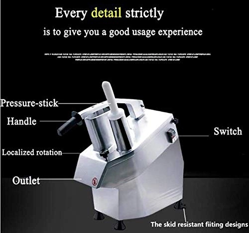 Vegetable Cutter - Heavy Duty Commercial Grater Shredder