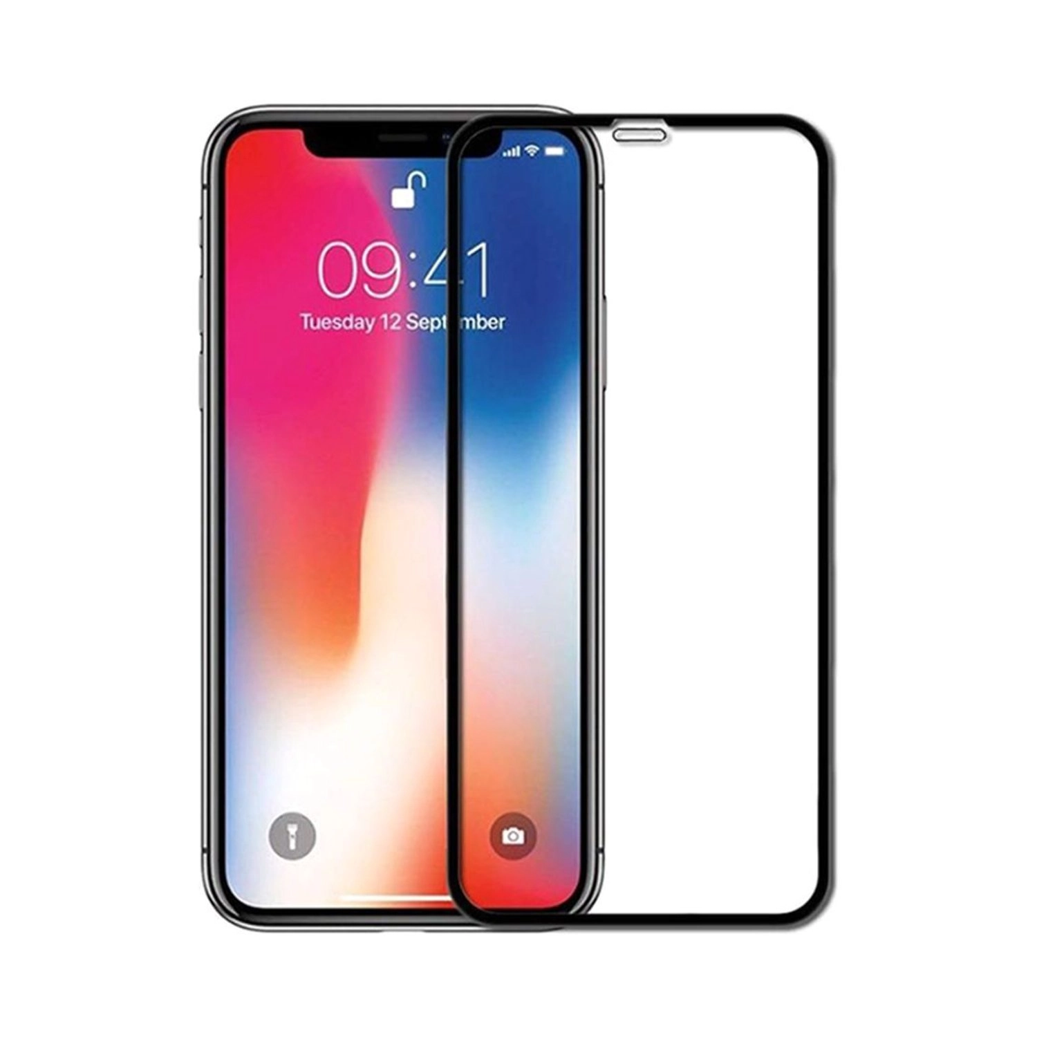 Max & Max Clear Tempered Glass Screen Protector + Back Protector for iPhone 11 Pro