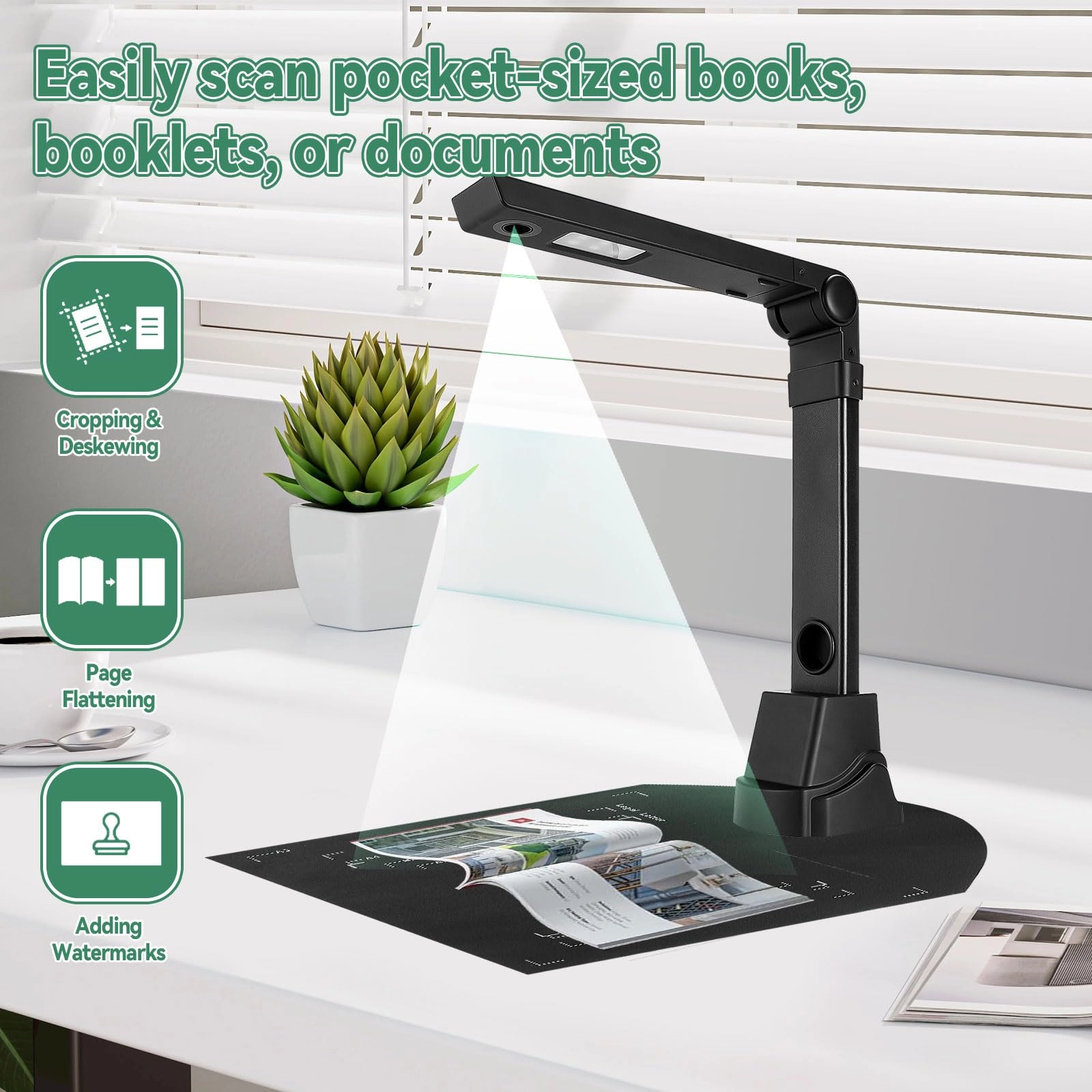 Portable Book Scanner