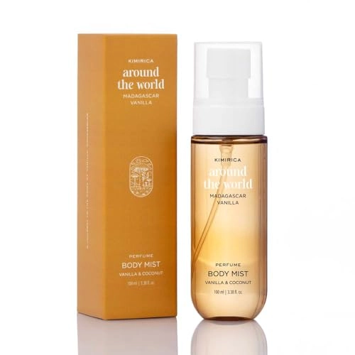 Around the world Madagascar Vanilla Perfume Body Mist - 100 Milliliters Fresh