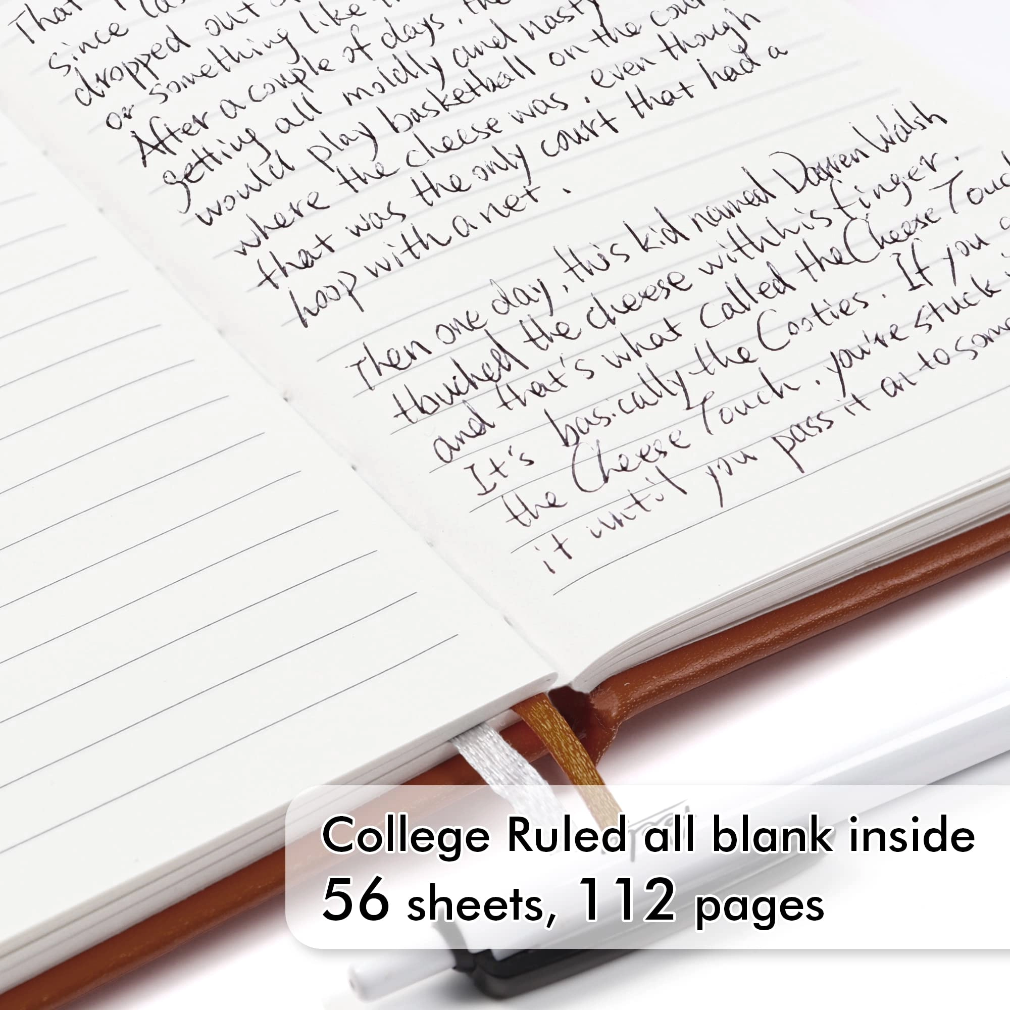 Pocket Notebook A6 Hardcover - Lined 56 Sheets
